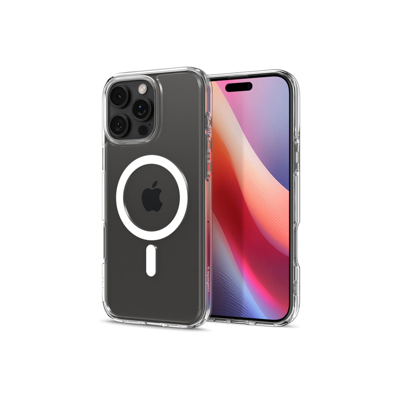 Kryt pro iPhone 16 Pro Max Spigen Crystal Hybrid MagSafe - bílý - iSTYLE CZ