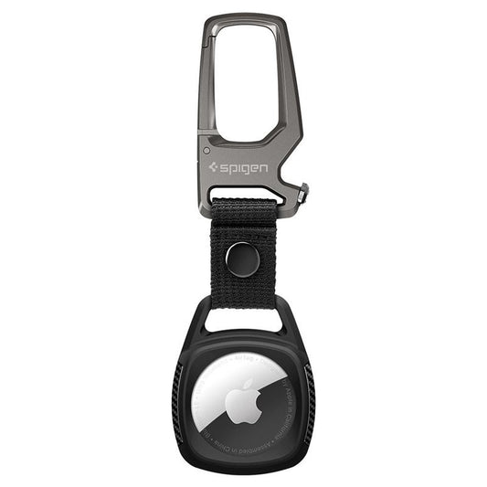 Pouzdro na AirTag Spigen Rugged Armor - černé - iSTYLE CZ