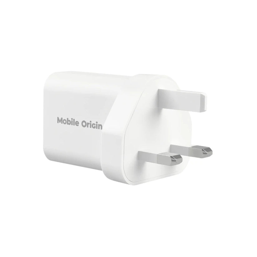 30W univerzální cestovní adaptér Mobile Origin GaN MO14 - bílý - iSTYLE CZ