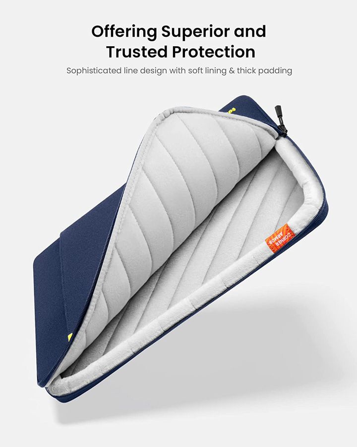 Pouzdro a brašna pro MacBook Pro 16" tomtoc Sleeve Kit - modré - iSTYLE CZ