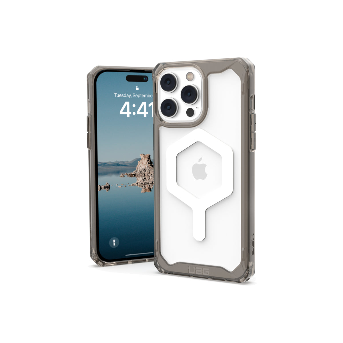 Kryt na iPhone 14 Pro Max UAG Plyo MagSafe - šedý