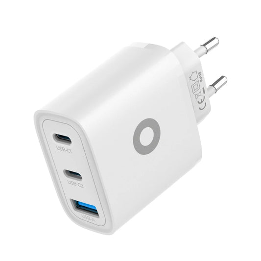 40W adaptér Mobile Origin GaN Fast Charger MO19 – bílý