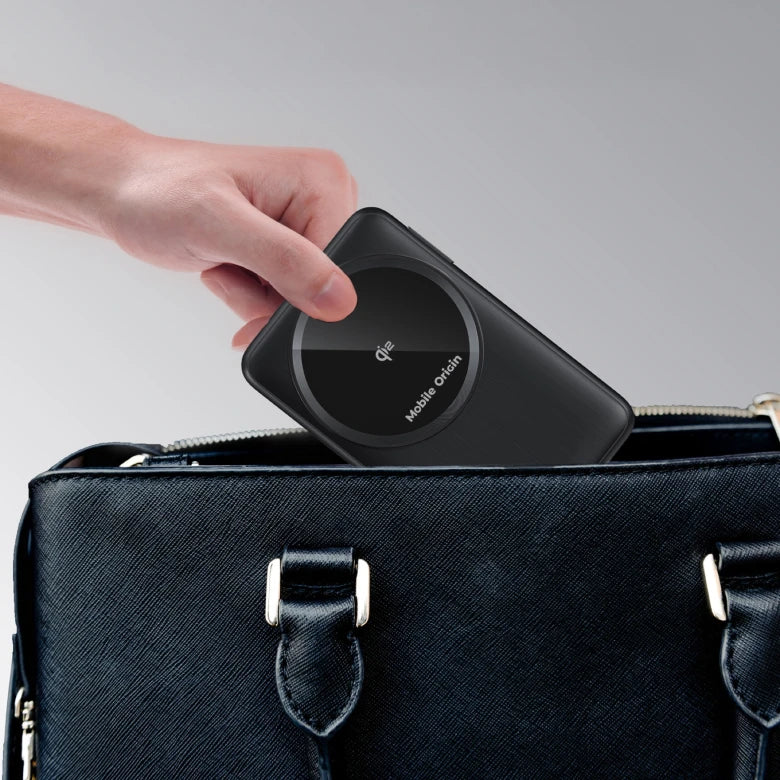 Bezdrátová nabíječka Mobile Origin 3in1 Foldable Qi2 Charger PW8 - černá