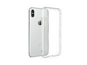 Kryt na iPhone XS Max Epico Silicone Case - bílý průhledný