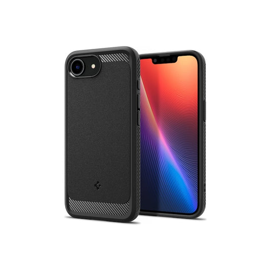 MagSafe kryt pro iPhone 16e Spigen Rugged Armor - černý - iSTYLE CZ