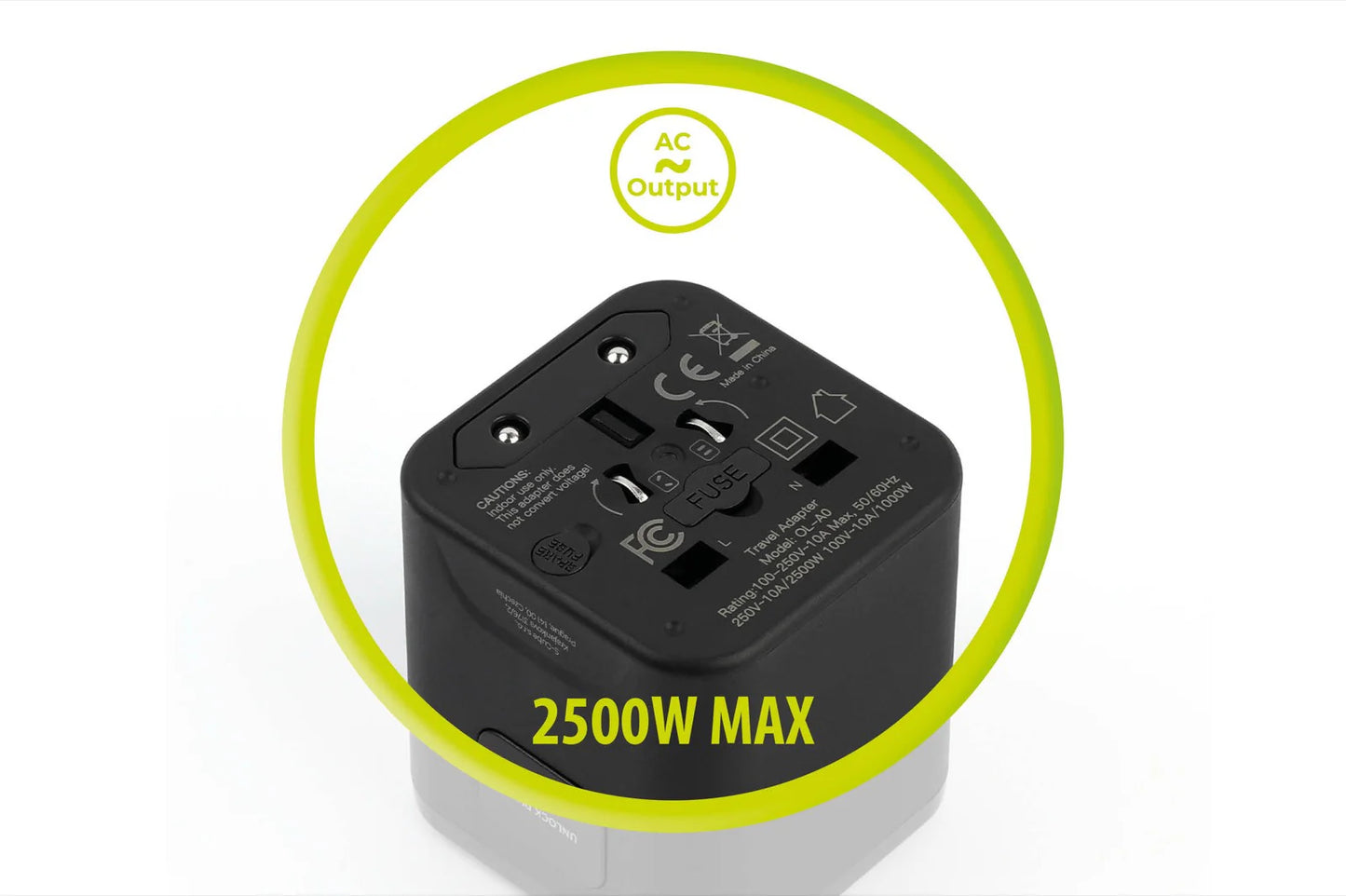 30W univerzální cestovní adaptér Mobile Origin Universal Travel Adapter PW30 - iSTYLE.cz