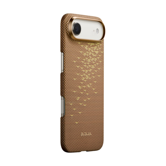 Kryt pro iPhone Air Pitaka Ultra-Slim Case - golden glint - iSTYLE.cz
