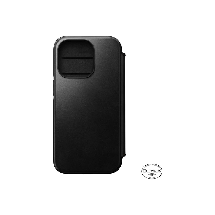Kryt na  iPhone 14 Pro Nomad Leather MagSafe Folio - černý
