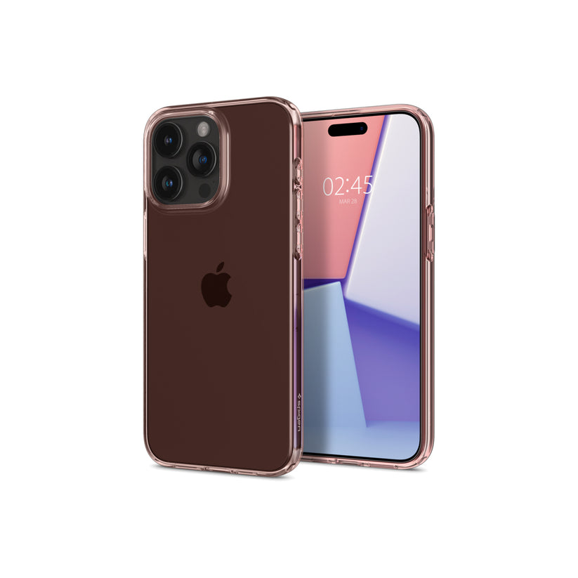 Kryt pro iPhone 15 Pro Max Spigen Crystal Flex - růžový - iSTYLE CZ