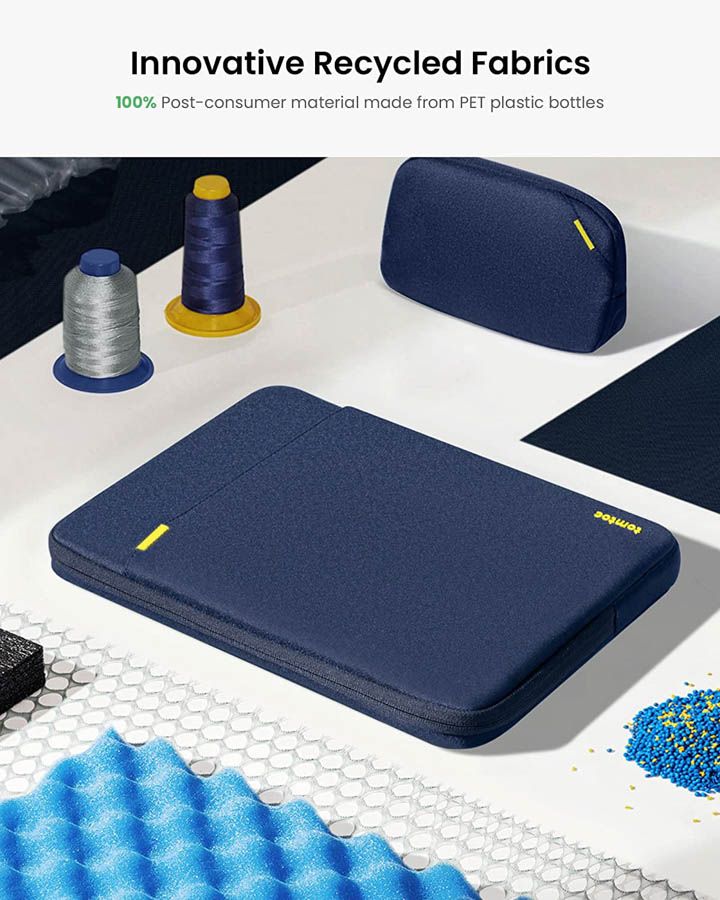 Pouzdro a brašna pro MacBook Pro 16" tomtoc Sleeve Kit - modré - iSTYLE CZ