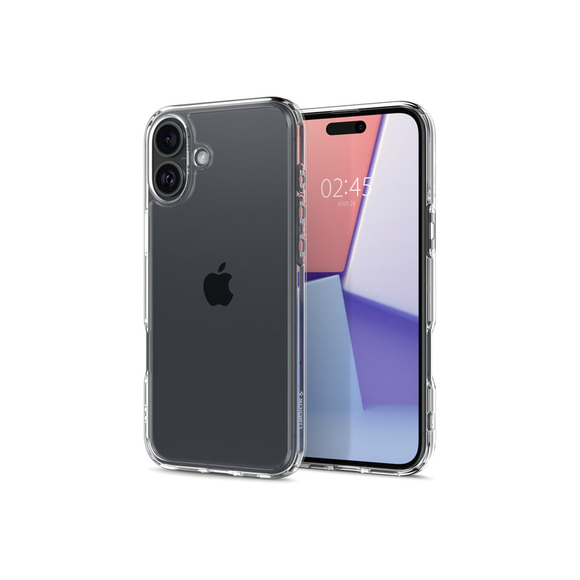 Kryt pro iPhone 16 Spigen Crystal Hybrid - průhledný - iSTYLE CZ