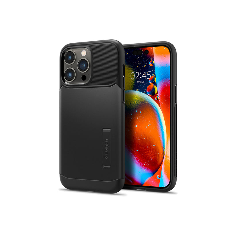 Kryt na iPhone 14 Pro Spigen Slim Armor - matně černý