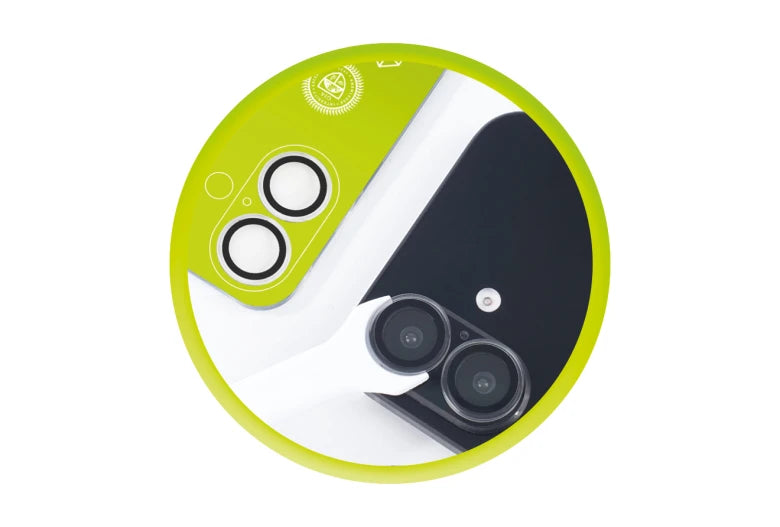 Safírové sklo na čočky pro iPhone 17 Mobile Origin - průhledné