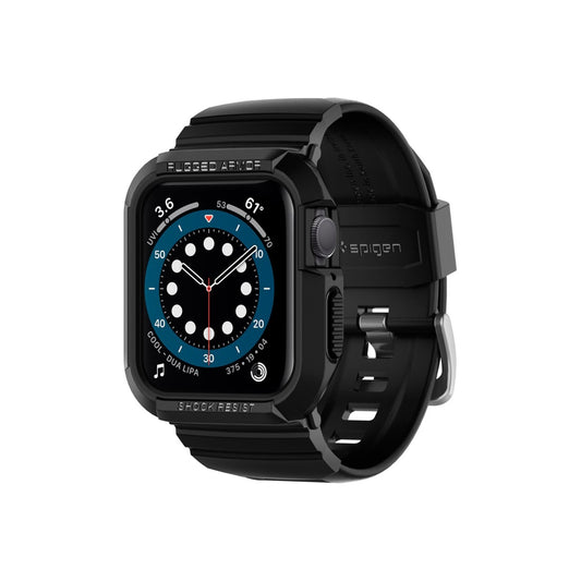 Řemínek pro Apple Watch 30/40/41 mm Spigen Rugged Armor Pro - černá - iSTYLE CZ