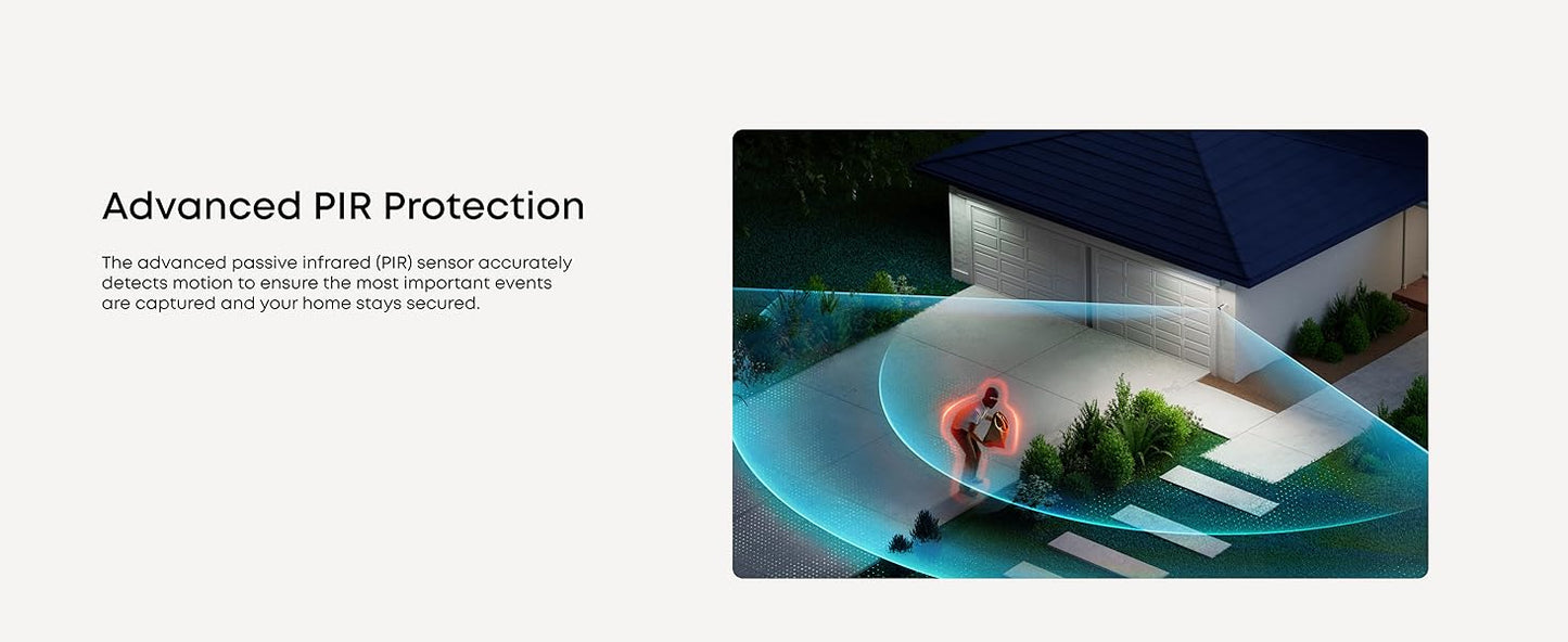 2K venkovní kamera se solárním nabíjením Anker eufy E40 - bílá