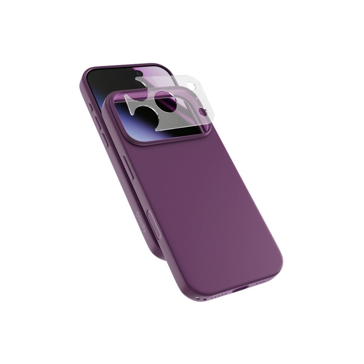 Kryt pro iPhone 17 Pro/18 Pro Epico Silicone Pro Mag+ Case - tmavě fialový