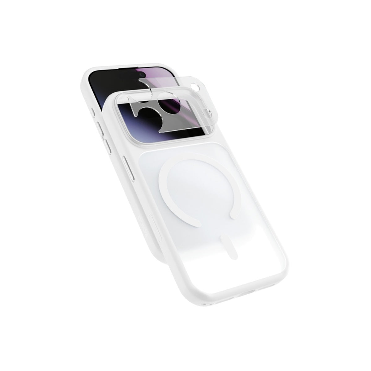 Kryt pro iPhone 17 Pro Max/18 Pro Max Epico HeroMatte Pro Mag+ Case - bílý