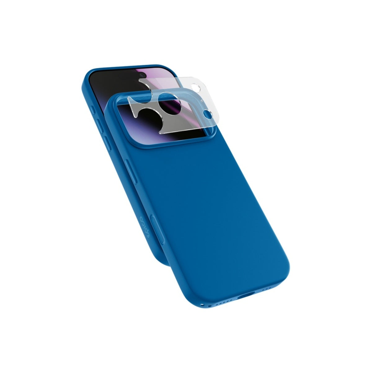 Kryt pro iPhone 17 Pro Max/18 Pro Max Epico Silicone Pro Mag+ Case - modrý