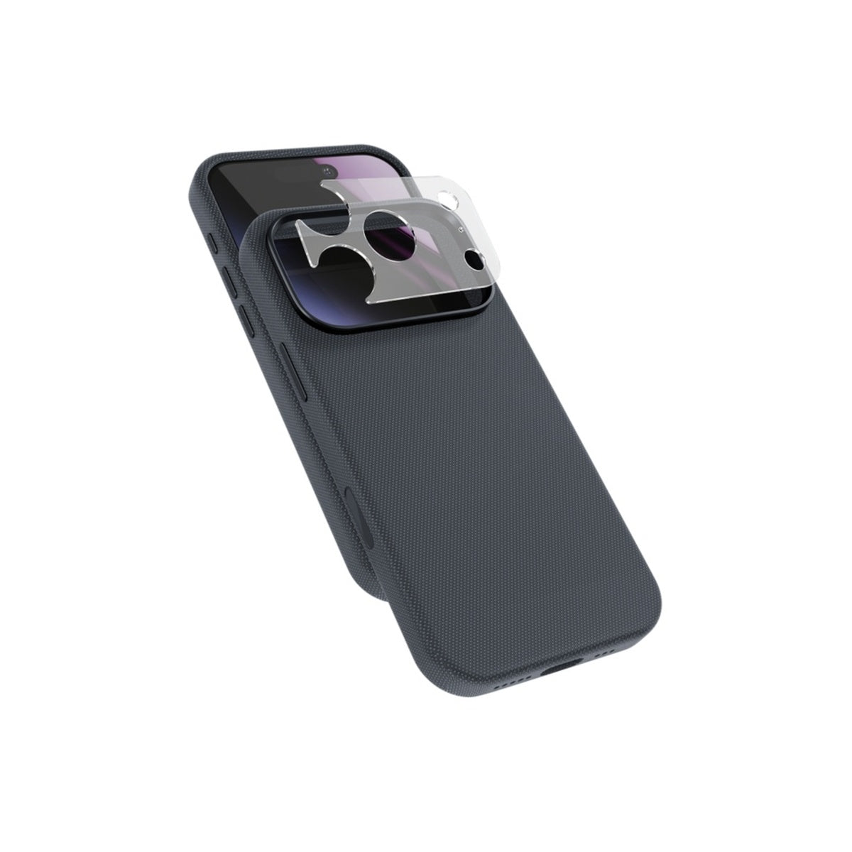 Kryt pro iPhone 17 Pro Max/18 Pro Max Epico SolidWoven Pro Mag+ Case - černý