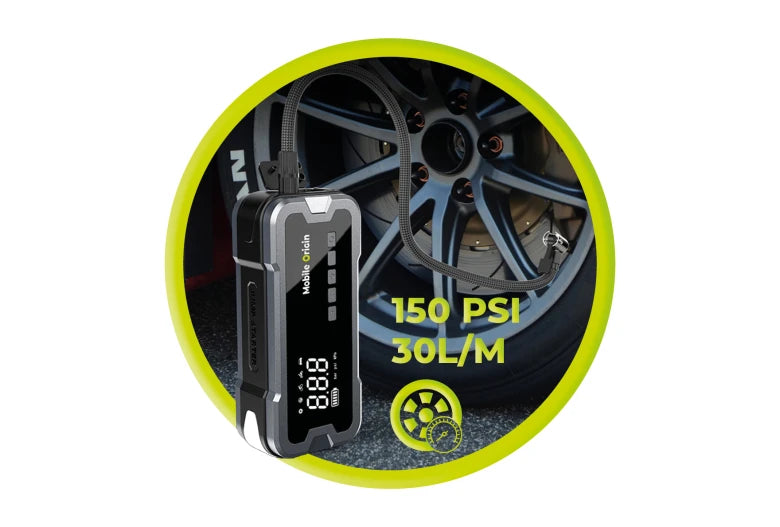 Startovací zdroj s kompresorem Mobile Origin JumpStarter & Air Compressor CA1