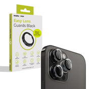 Sklo na fotoaparát pro iPhone 13 Pro / 13 Pro Max Mobile Origin Easy Lens Full Cover - černé