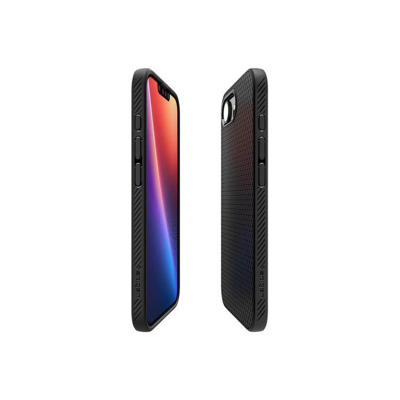 Kryt pro iPhone 16e Spigen Liquid Air - matně černý - iSTYLE CZ