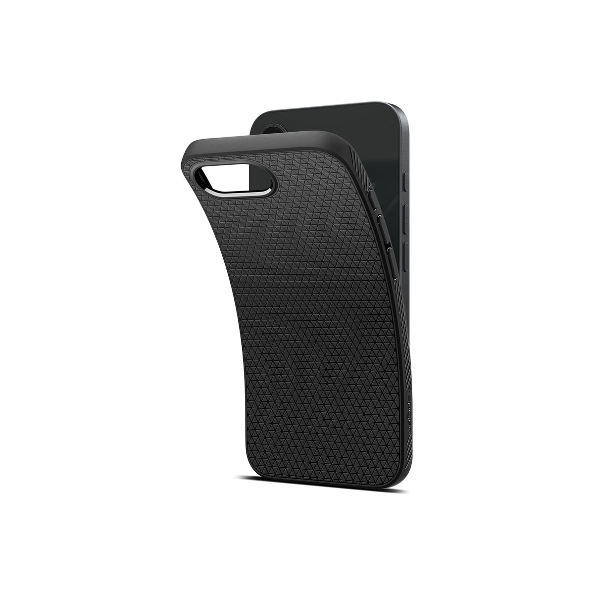 Kryt pro iPhone 16e Spigen Liquid Air - matně černý - iSTYLE CZ