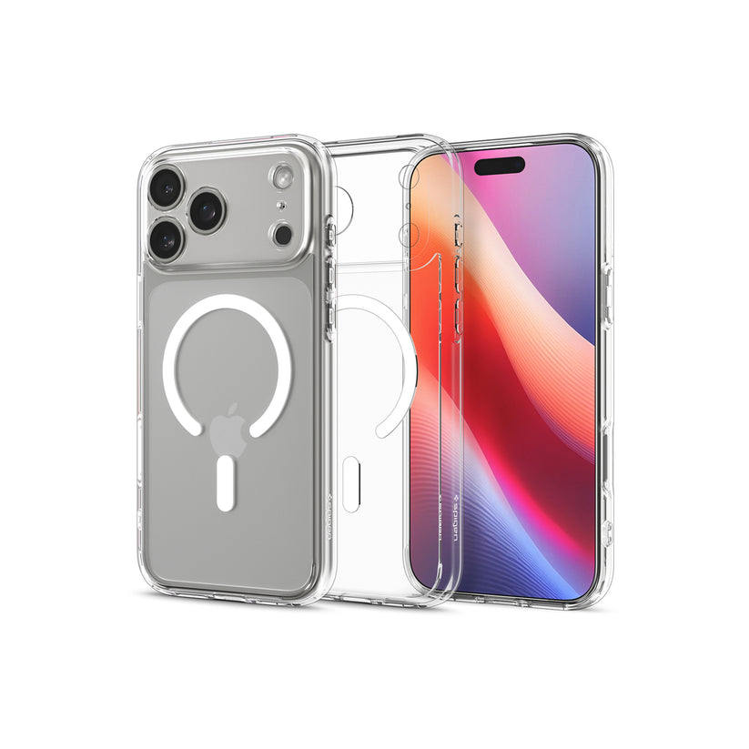 Kryt pro iPhone 17 Pro Max Spigen Ultra Hybrid MagSafe - průhledně bílý - iSTYLE CZ