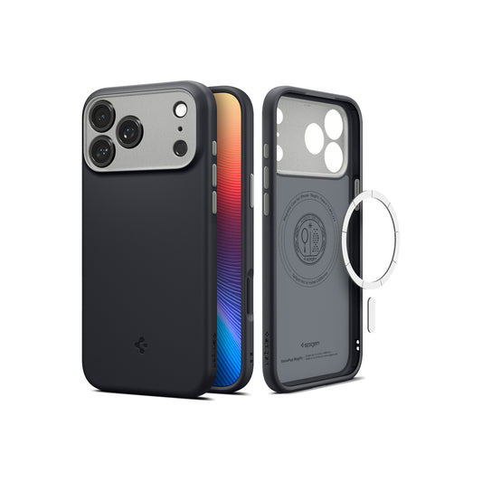 Kryt pro iPhone 17 Pro Spigen Nano Pop MagSafe - černý sezam - iSTYLE CZ