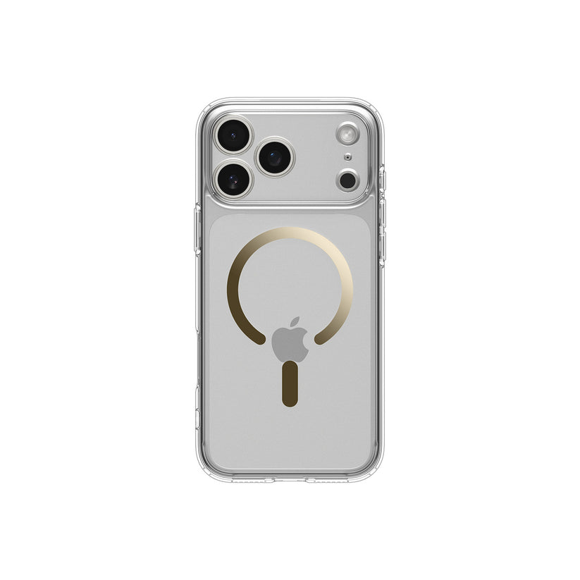 Kryt pro iPhone 17 Pro Spigen Ultra Hybrid MagSafe - průhledně zlatý - iSTYLE CZ