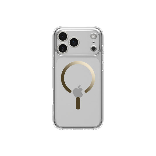 Kryt pro iPhone 17 Pro Spigen Ultra Hybrid MagSafe - průhledně zlatý - iSTYLE CZ