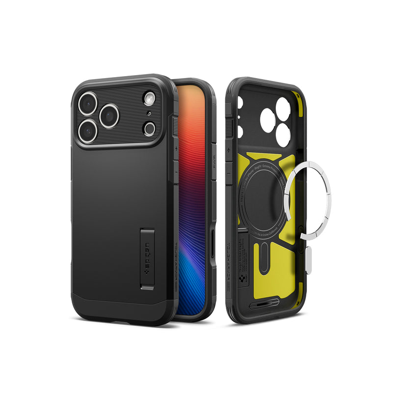Kryt pro iPhone 17 Pro Spigen Tough Armor T MagSafe - černý - iSTYLE CZ