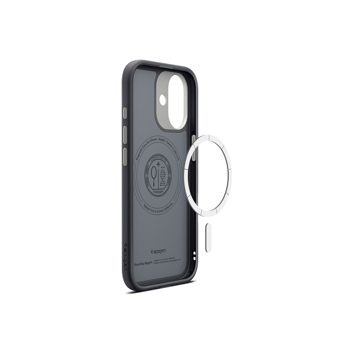 Kryt pro iPhone 17 Spigen Nano Pop MagSafe - černý sezam - iSTYLE CZ