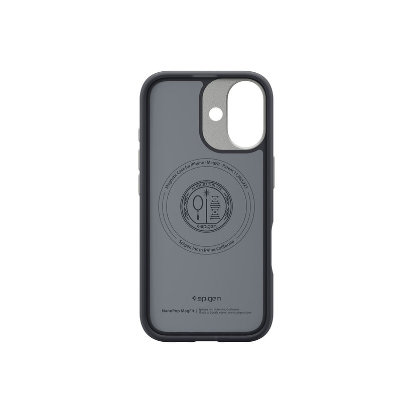 Kryt pro iPhone 17 Spigen Nano Pop MagSafe - černý sezam - iSTYLE CZ