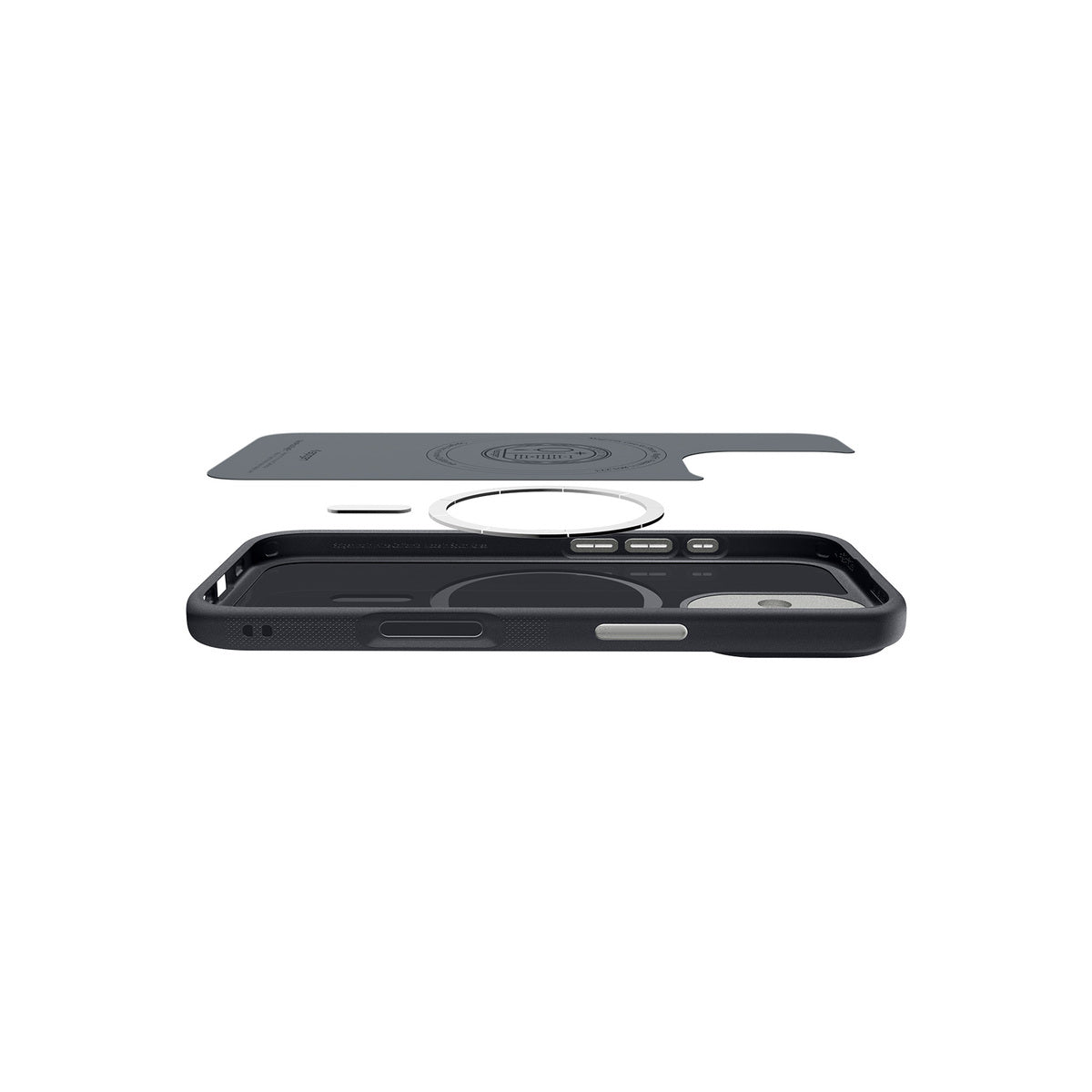 Kryt pro iPhone 17 Spigen Nano Pop MagSafe - černý sezam - iSTYLE CZ