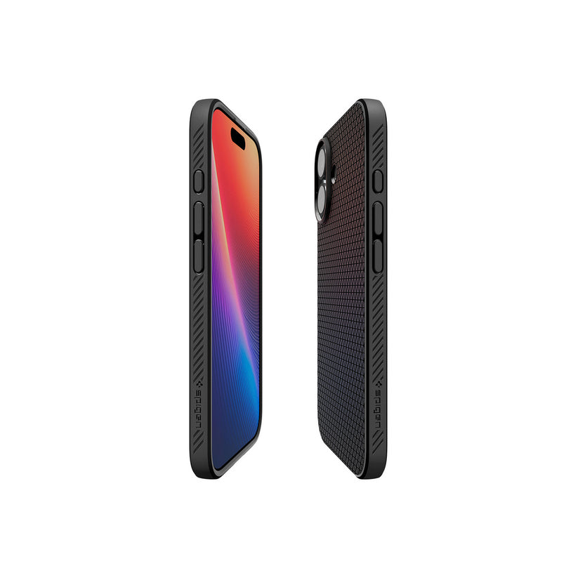 Kryt pro iPhone 17 Spigen Liquid Air - matně černý - iSTYLE CZ