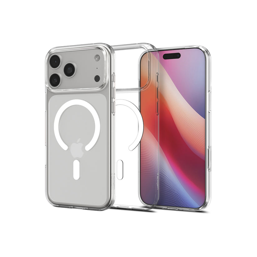 Kryt pro iPhone 17 Pro Max Spigen Liquid Crystal MagSafe - průhledně bílý - iSTYLE CZ