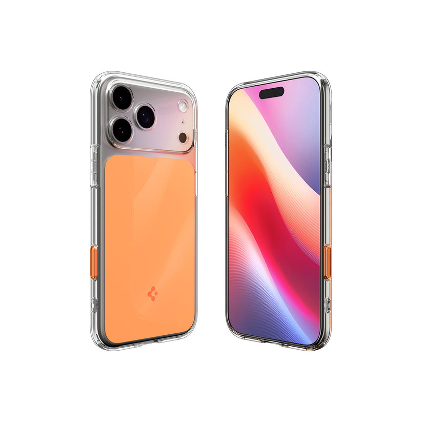 Kryt pro iPhone 17 Pro Max Spigen Ultra Hybrid T MagSafe - lesklý oranžový - iSTYLE CZ