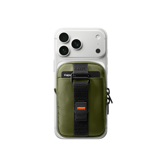 Univerzální organizér Spigen Portable Organizer Pouch TintapZip MagSafe - zelený