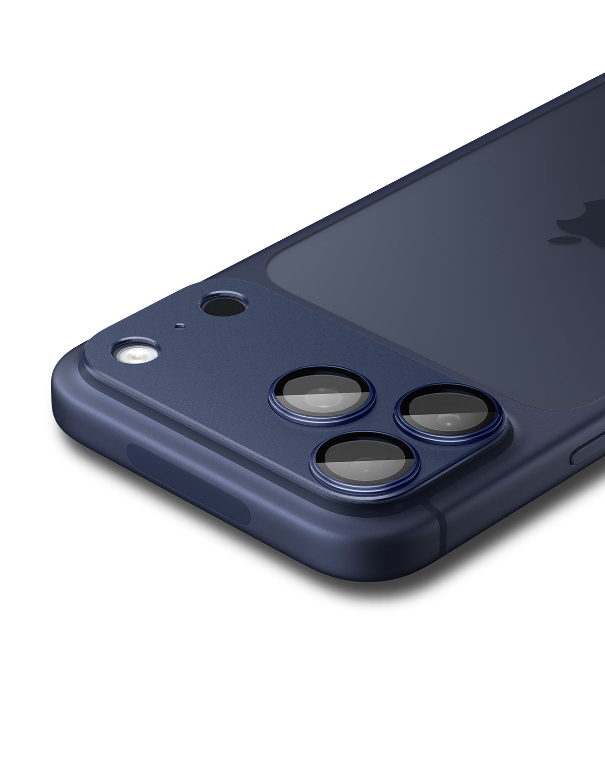 Sklo na fotoaparát pro iPhone 17 Pro Spigen Glass tR EZ Fit Optik Pro XL - modré