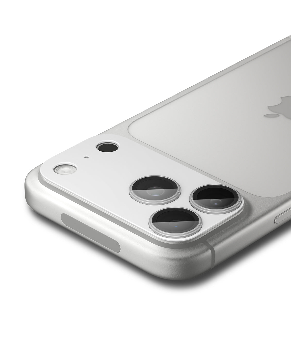 Sklo na fotoaparát pro iPhone 17 Pro Spigen Glass tR EZ Fit Optik Pro XL - bílé