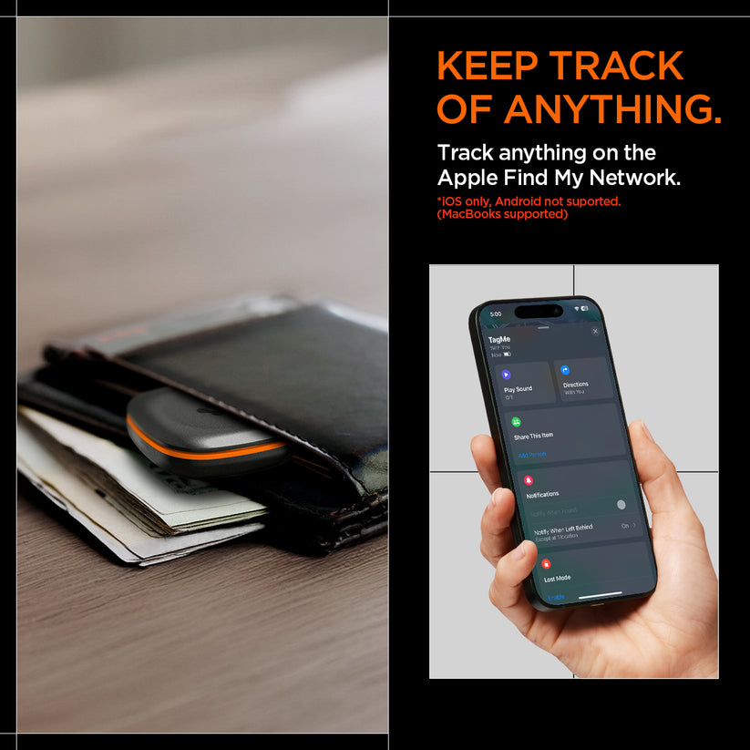 Bluetooth lokátor Spigen TagMe - černý - iSTYLE CZ