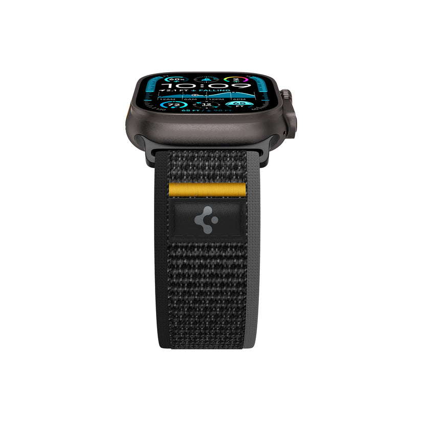 Řemínek pro Apple Watch 44mm/45mm/46mm/49mm Spigen Athlex Air Active Band - černý - iSTYLE CZ