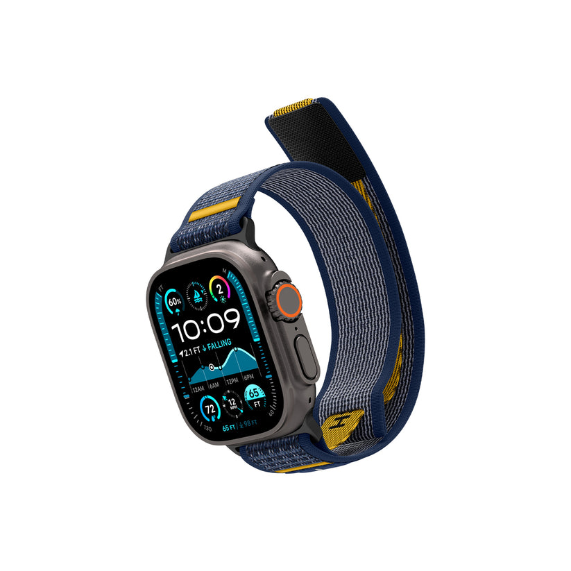 Řemínek pro Apple Watch 44mm/45mm/46mm/49mm Spigen Athlex Air Active Band - modrý - iSTYLE CZ