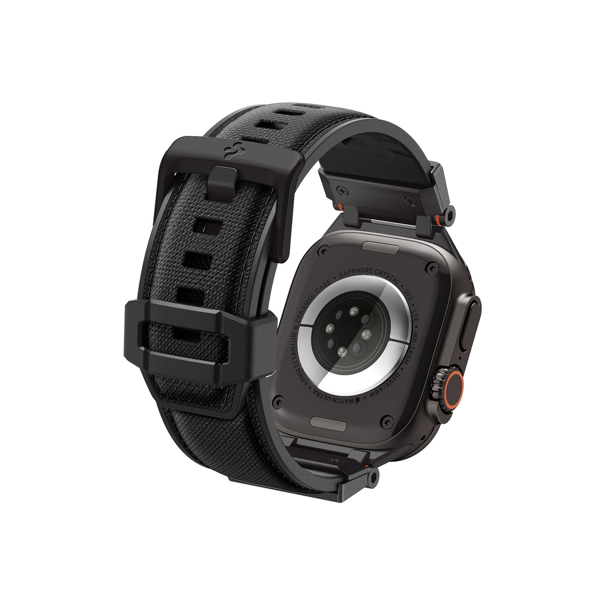 Řemínek pro Apple Watch 49mm/46mm/45mm/44mm Spigen DuraPro Armor - černý - iSTYLE CZ