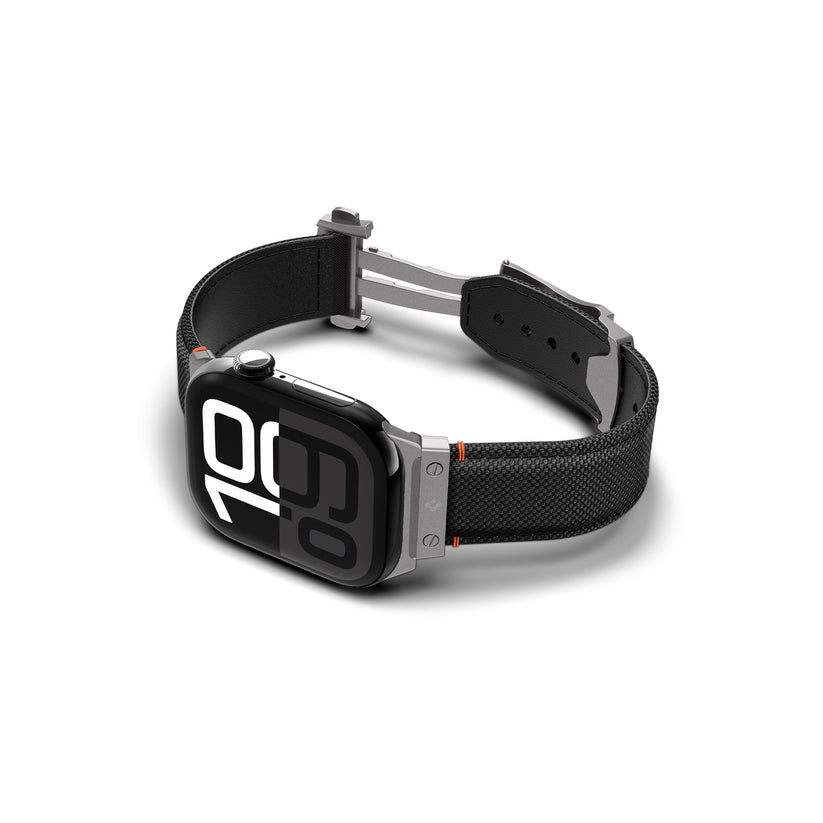 Řemínek pro Apple Watch 49mm/46mm/45mm/44mm Spigen Classic Fit Band - černý - iSTYLE CZ