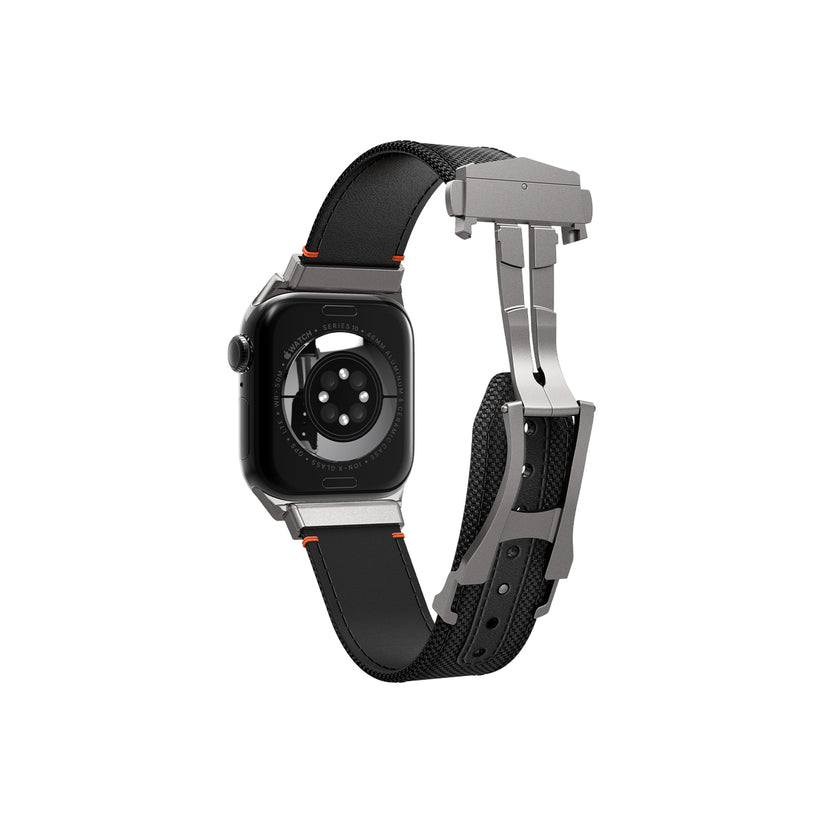 Řemínek pro Apple Watch 49mm/46mm/45mm/44mm Spigen Classic Fit Band - černý - iSTYLE CZ