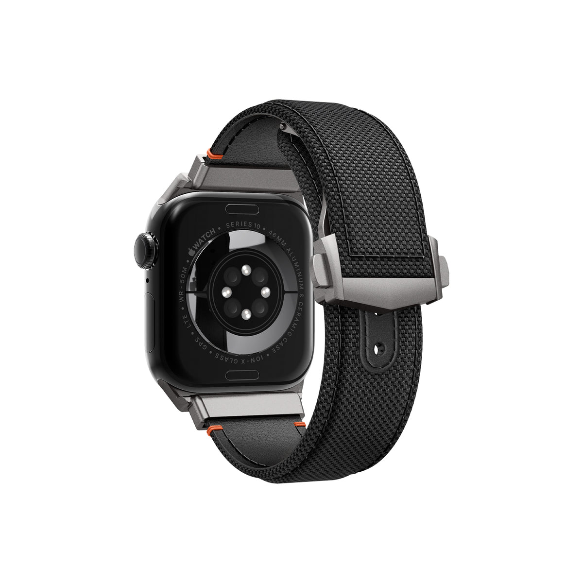 Řemínek pro Apple Watch 49mm/46mm/45mm/44mm Spigen Classic Fit Band - černý - iSTYLE CZ