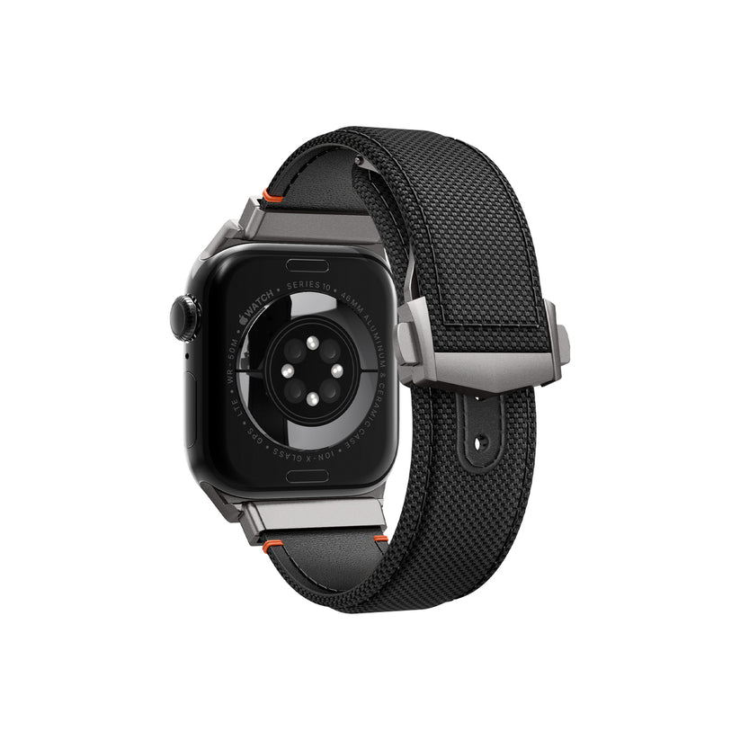 Řemínek pro Apple Watch 49mm/46mm/45mm/44mm Spigen Classic Fit Band - černý - iSTYLE CZ