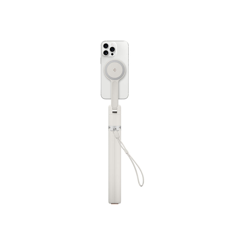 Stativ Spigen Selfie Stick MagSafe+ Tripod - světlý - iSTYLE CZ
